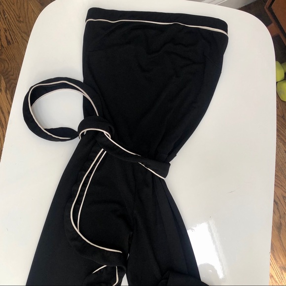 Newport News Black and White Jumpsuit SOLD - Picture 3 of 5